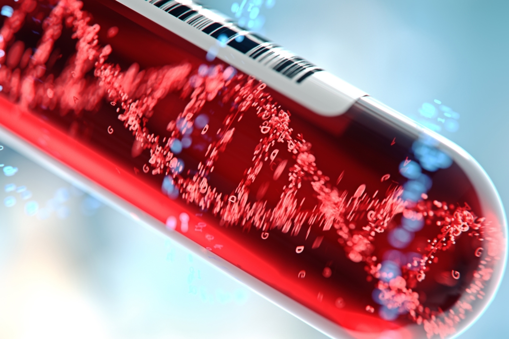 DNA Blodglas