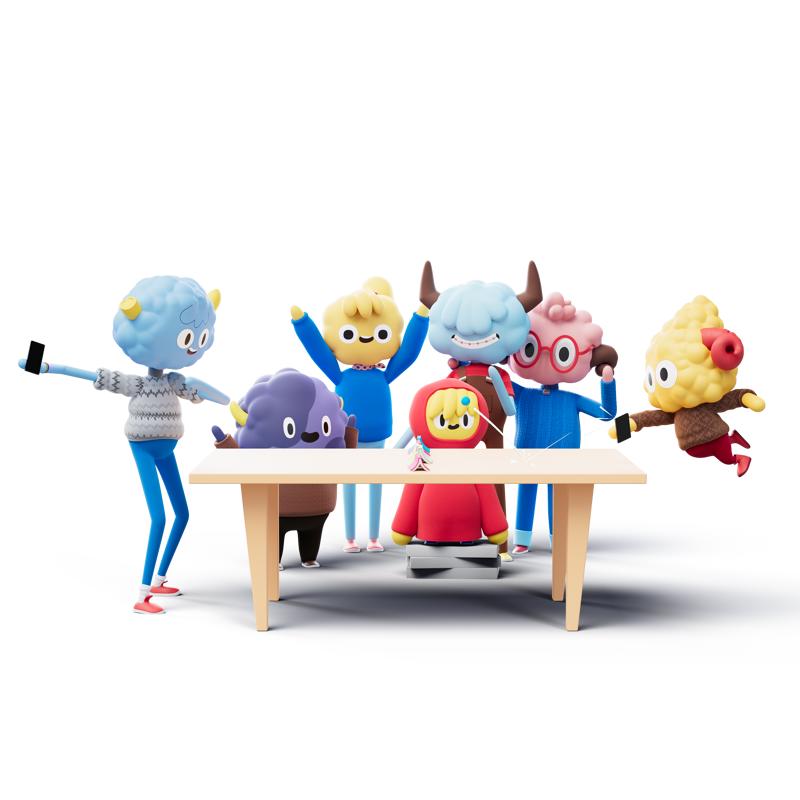 Folkaheilsustyrid Bordtennis 3000Px Vid Skuggu